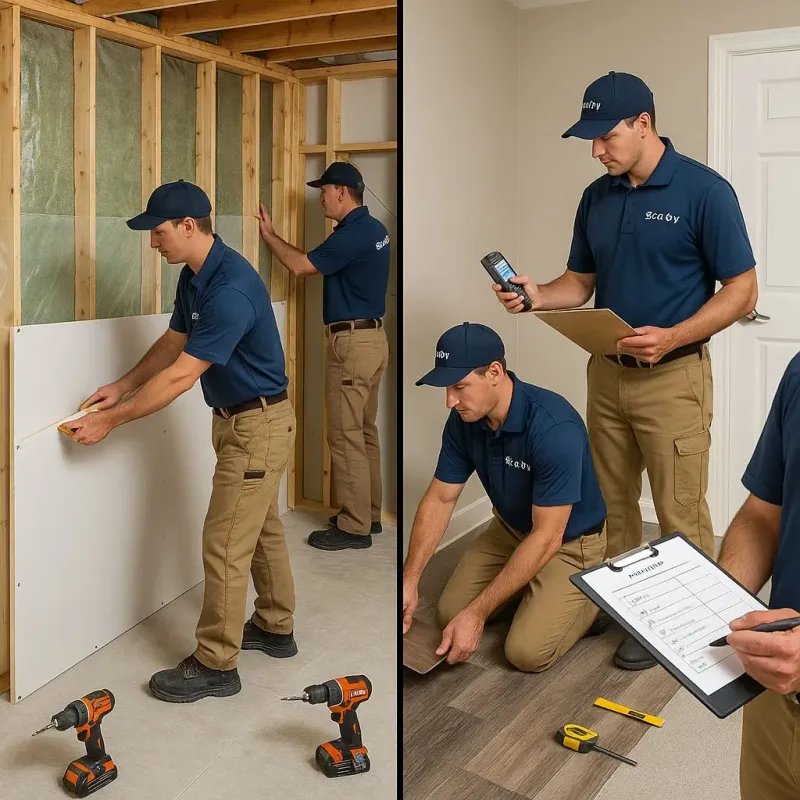 Repairs and Reconstruction process in McColl, SC