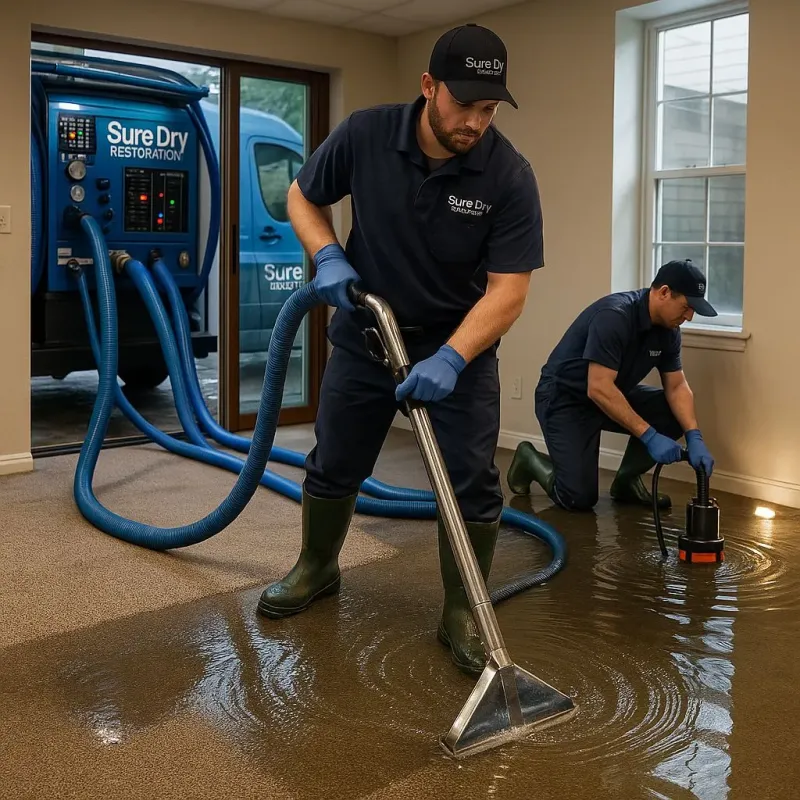 Water Extraction and Removal process in McColl, SC